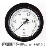NAGANO KEIKI Standard pressure gauge (Φ75) Built-in D frame (mounting bracket) AC15-121 series