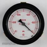 NAGANO KEIKI Standard pressure gauge (Φ75) Built-in D frame (mounting bracket) vibration-resistant AC15-131 series