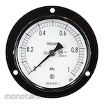NAGANO KEIKI Standard pressure gauge (Φ75) Built-in D frame (mounting hole) AC15-221 series