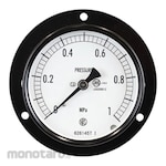 NAGANO KEIKI Standard pressure gauge (Φ75) Built-in D frame (mounting hole) AC15-221 series