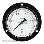 NAGANO KEIKI Standard pressure gauge (Φ75) Built-in D frame (mounting hole) AC15-281 series