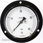NAGANO KEIKI Standard pressure gauge (Φ75) Embedded type D frame (mounting hole) AC15-223 series