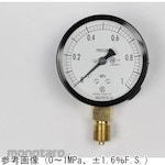 NAGANO KEIKI Standard pressure gauge (Φ75) Vertical A-frame AC20-131 series