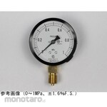 NAGANO KEIKI Standard pressure gauge (Φ75) Vertical A-frame AC20-131 series