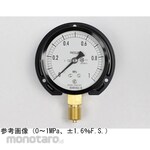 NAGANO KEIKI Standard pressure gauge (Φ75) Vertical B frame, vibration-resistant AC20-231 series