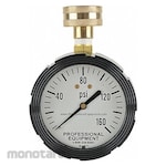 PROFESSIONAL EQUIPMENT Gas & Water Line Pressure Test Gauge & Kit