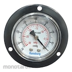 RANSBURG Vacuum Gauge Manometer Back Flange