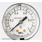 TAKASHIMA KEIKI Small Pressure Gauge (D-Frame Vertical Type, Φ40)