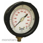 WINTERS Dial Pressure Gauge with Color-Coded Case