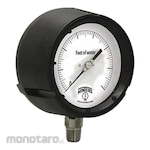 WINTERS K4570 Pressure Gauge 6 Dial Size Black