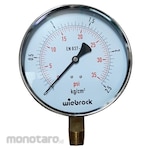 Wiebrock Dry Pressure Gauge 6inch Bottom