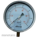 Wiebrock Pressure Gauge Full SS 6inch Bottom