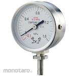 Yutaka (Crown) 1/4 inch tube outlet pressure gauge