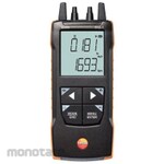 TESTO 512-1 differential pressure calibration document included