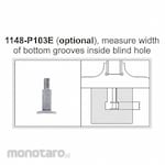 Insize Electronic Hook Depth Gage Disk Point