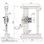 Mitutoyo DIAL HEIGHT GAGE 1000/0.01MM 192-133