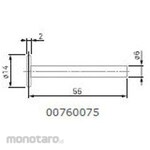 TESA [Measuring Supplies] Disk type probe