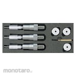 ASIMETO Digital Three Point Internal Micrometers Set