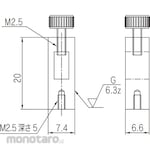 All clear Digital caliper dedicated measuring probe