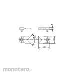 SYLVAC External Jaws (Anvil Ukur Silinder)