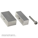 All clear Mounting position adjustment block for multi-clamp