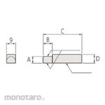 Mitutoyo Round jaw/8, GB