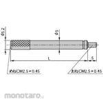 Mitutoyo Dial Gauge Extension Rod (Gauge Bore Dial)