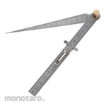 OOTDTY Welding Taper Feeler Gauge Gage Stainless Steel (Alat Ukur Ketebalan)