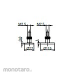 SYLVAC M2.5 Contact Point Discs (Stylus Dan Collar)