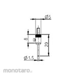 SYLVAC M2.5 Contact Point Needle (Stylus Dan Collar)