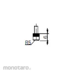 SYLVAC M2.5 Contact Point Spherical R (Stylus Dan Collar)