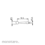 SYLVAC Short Stylus 12.5mm (Alat Ukur Ketebalan)