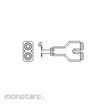 SYLVAC Snap Connector for Pneumatic Lifter (Kabel Koneksi)