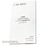 Sato Keiryoki Mfg Temperature and Humidity 7-Day Recording Paper NTH071540
