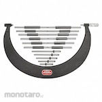 STARRETT Mechanical Interchangeable-Anvil Outside Micrometer