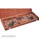 STARRETT Dial-Reading Solid-Rod Inside Micrometer