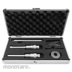 K-Met Set of 3-point Internal Micrometers with Setting Ring