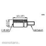 Mitutoyo Adapter Indicator Contact