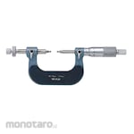 Mitutoyo Analog Gear Tooth Micrometer Metric Interchangeable Ball Anvil