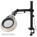 Otsuka Optics ENVL-SA LED illuminated magnifying glass, swing arm type (clamp mounting)