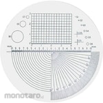 Keiyo Magnifier Leaf Glass Scale