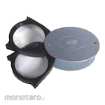 Winner Metal Nashiji Oval Magnifier