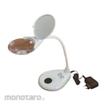 KENTA Desktop Rechargeable Dimmable LED Magnifying Glass (Kaca Pembesar)