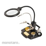 Pro'sKit Soldering Helping Handwith LED Magnifier