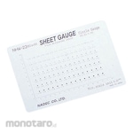 AS ONE Microscope Scale Sheet Gauge