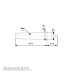 SYLVAC Diamond Coated Drive Centre MT1