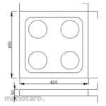 ND Seiko Precision 4 Right Angle Master NDS0-0060-4040 1unit