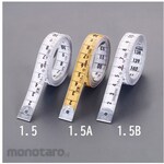 ESCO 15mmx1.5m Glass Measure White/Gold/Horizontal/Horizontal