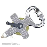 Jason Steel Measuring Tape with Chrome Plated Shell