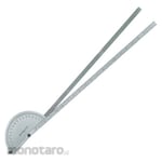 S&K Protractor No.1000 with 2 Blades Satin Finish (Busur Derajat)